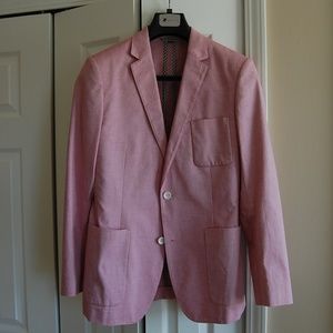 Bonobos Unconstructed Italian Wool Blazer - Red